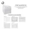 Комплект Qtap Albatross 605х725х460 White тумба підвісна + раковина урізна QT0172TP600D3060CW
