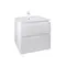 Комплект Qtap Albatross 605х725х460 White тумба підвісна + раковина урізна QT0172TP600D3060CW