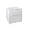 Комплект Qtap Albatross 605х725х460 White тумба підвісна + раковина урізна QT0172TP600D3060CW
