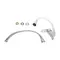 Змішувач для кухні Lidz Tani 008F3 з гнучким виливом (k40) LDTAN008F3WCR37037 Chrome/White