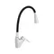 Змішувач для кухні Lidz Tani 007F3 з гнучким виливом (k40) LDTAN007F3BCR37649 Chrome/Black