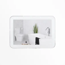 Дзеркало Qtap Swan 700х500 з LED-підсвічуванням Touch, димер, рег. яскравості Reverse QT167814145070W