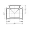 Трійник Thermo Alliance Standart 1" ВР SD41125