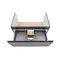 Тумба підвісна Qtap Robin 800х580х500 GRAPHITE/WHITISH OAK QT1374TPВ8002NGWO