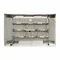 Душова кабіна Lidz Wawel SC120x80.SAT.LOW.FR, скло Frost 5 мм + Lidz Душовий піддон KAPIELKA ST120x80х14