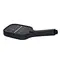 Лійка для ручного душу Qtap Rucni 260x120 мм округла QTRUC125BLM45782 Black Matt