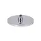 Лійка для верхнього душу Qtap Hlavova D 230 мм округла QTHLA107CRM45787 Chrome/White