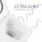 Готове рішення Qtap для ванної кімнати: підвісний унітаз Gemini Ultra Quiet 520×360×350 + комплект інсталяції Nest 4 в 1 (квадратна клавіша Satin)