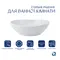 Комплект Qtap Dove: Раковина накладна овальна 415x340x140 мм White + Донний клапан PU02