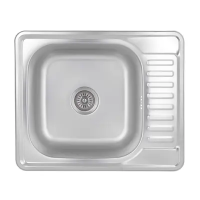 Кухонна мийка Brinex 5848 0,8 мм Micro Decor (BRIN5848MDEC08)