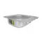 Кухонна мийка Brinex 5848 0,8 мм Micro Decor (BRIN5848MDEC08)