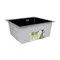 Lidz Handmade H5050HB Мийка для кухні інтегрована Decor Black PVD Honeycomb 2,5/0,5 мм LDH5050BDECPVD48369