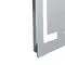 Дзеркало Lidz Kubis (KU2) 600х800 з LED-підсвічуванням Touch, з антизапотіванням, з димером, рег. яскравості LD78LF937608048449