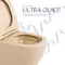 Унітаз підвісний Qtap Robin Ultra Quiet 520×365×340 мм, Beige, з сидінням Slim Duroplast / Soft-close / Quick Release QTROB26SB48997