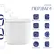 Унітаз підвісний Qtap Gemini Ultra Quiet 485×340×350 мм, White, з сидінням Slim Duroplast / Soft-close / Quick Release QTTAU26W49119