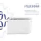 Унітаз підвісний Qtap Gemini Ultra Quiet 485×340×350 мм, White, з сидінням Slim Duroplast / Soft-close / Quick Release QTTAU26W49119
