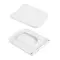 Унітаз підвісний Qtap Gemini Ultra Quiet 485×340×350 мм, White, з сидінням Slim Duroplast / Soft-close / Quick Release QTTAU26W49119