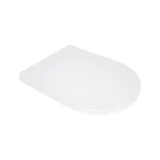 Сидіння для унітазу Qtap (Evia, Arvin, Leo 630) 410x330x22 мм, White, з мікроліфтом, Slim Duroplast, Quick Release QTSC179W49264