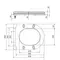 Сидіння для унітазу Qtap (Evia, Arvin, Leo 630) 410x330x22 мм, White, з мікроліфтом, Slim Duroplast, Quick Release QTSC179W49264