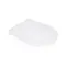 Сидіння для унітазу Qtap (Evia, Arvin, Leo 630) 410x330x22 мм, White, з мікроліфтом, Slim Duroplast, Quick Release QTSC179W49264