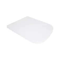 Сидіння для унітазу Qtap (Gemini 490) 428x344x37,5 мм, White, з мікроліфтом, Slim Duroplast, Quick Release QTSC179W49385