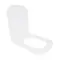 Сидіння для унітазу Qtap (Gemini 490) 428x344x37,5 мм, White, з мікроліфтом, Slim Duroplast, Quick Release QTSC179W49385