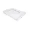 Сидіння для унітазу Qtap (Gemini 490) 428x344x37,5 мм, White, з мікроліфтом, Slim Duroplast, Quick Release QTSC179W49385