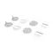 Сидіння для унітазу Qtap (Gemini 490) 428x344x37,5 мм, White, з мікроліфтом, Slim Duroplast, Quick Release QTSC179W49385