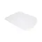 Сидіння для унітазу Qtap (Gemini 490) 428x344x37,5 мм, White, з мікроліфтом, Slim Duroplast, Quick Release QTSC179W49385