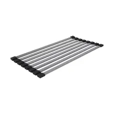 Сушарка на кухонну мийку Lidz Acsis LA12 Black, плоска основа, для посуду 430х218 мм LDACSLA12BLM49766