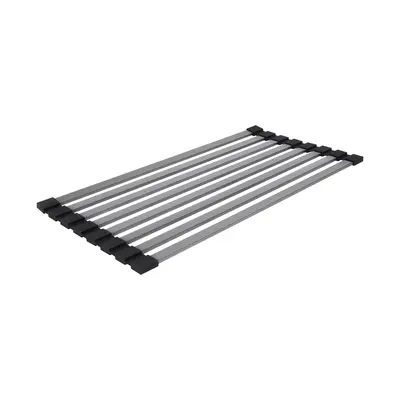 Сушарка на кухонну мийку Lidz Acsis LA12 Black, плоска основа, для посуду 430х218 мм LDACSLA12BLM49766