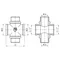 Хрестовина SD Forte 1/2" ВЗ SF35515