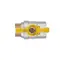 Кран кульовий Thermo Alliance Standart 1" ВЗ для газу (метелик) SD607NG25PN40