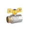 Кран кульовий Thermo Alliance Standart 1" ВЗ для газу (метелик) SD607NG25PN40