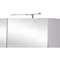Дзеркальна шафа підвісна Qtap Albatross 600х700х145 White з LED-підсвічуванням QT0177ZP600LW