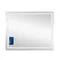 Дзеркало Qtap Mideya (DC-F614) 1000х800 з LED-підсвічуванням Touch, з антизапотіванням, димером QT2078F614W