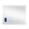 Дзеркало Qtap Mideya (DC-F614) 1000х800 з LED-підсвічуванням Touch, з антизапотіванням, димером QT2078F614W