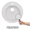 Кухонна мийка Lidz D510/200 WHI-01 (LIDZWHI01D510200)