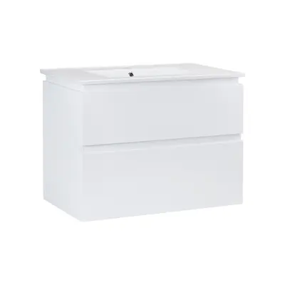 Комплект Qtap Albatross 810х725х460 White тумба підвісна + раковина урізна QT0172TP800D3080CW Комплект Qtap Albatross 810х725х460 White тумба підвісна + раковина урізна QT0172TP800D3080CW