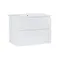 Комплект Qtap Albatross 810х725х460 White тумба підвісна + раковина урізна QT0172TP800D3080CW