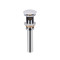 Раковина-чаша Qtap Robin 410х410х180 White з донним клапаном QT1311A004W