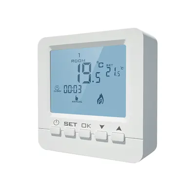 Тижневий програмований термостат Thermo Alliance BHT-002-BW 