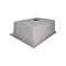 Мийка для кухні інтегрована Lidz Handmade H6050G (LDH6050GPVD43622) Brushed Grey PVD 3,0/1,0 мм
