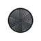 Лійка для верхнього душу Qtap Hlavova D 250 мм округла QTHLA107BLM45949 Black Matt
