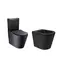 Комплект Qtap Scorpio Matt Black 2 в 1: унітаз підлоговий Rimless QT14222125ARMB + біде підлогове QT14441003CMB Комплект Qtap Scorpio Matt Black 2 в 1: унітаз підлоговий Rimless QT14222125ARMB + біде підлогове QT14441003CMB