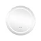 Дзеркало Lidz Aria R600 з LED-підсвічуванням Touch, з антизапотіванням, з димером, рег. яскравості LD78LR600