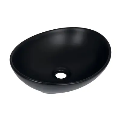 Раковина-чаша Qtap Dove 415x340x140 Matt black QT06116062AMB