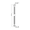 Шланг для води Thermo Alliance Standart 50 см NYLON 1/2"x1/2" ВВ TAS387W50