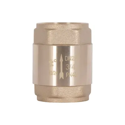 Зворотний клапан Thermo Alliance Base 3/4"ВВ Slim із латунним штоком TAB240W20S