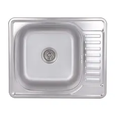 Кухонна мийка Brinex 5848 0,8 мм Satin (BRIN5848SAT08)